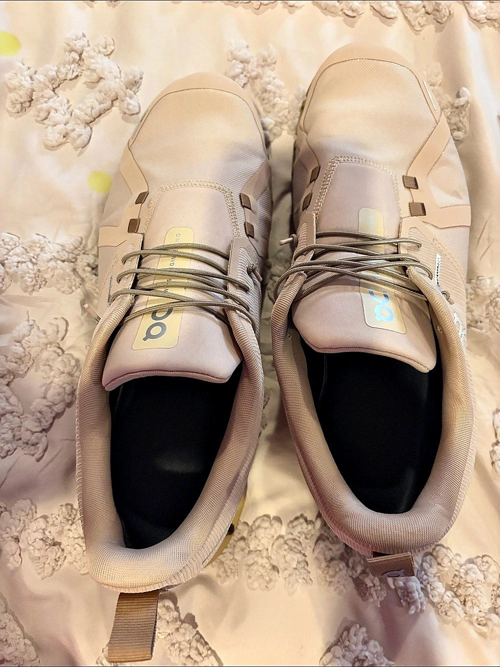 On Cloud 5 Waterproof Women's Beige Sneakers